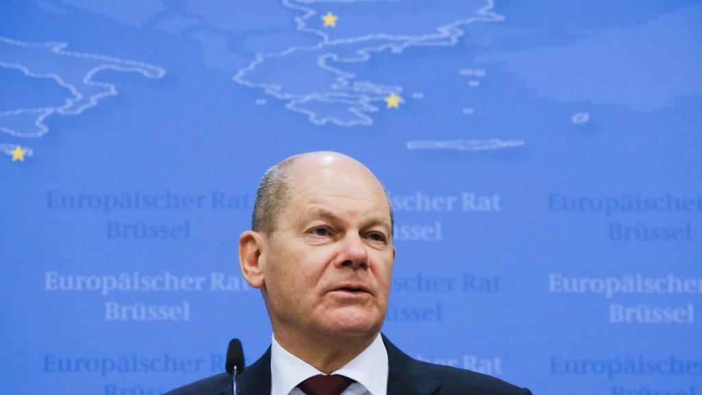 El canciller alemán, Olaf Scholz