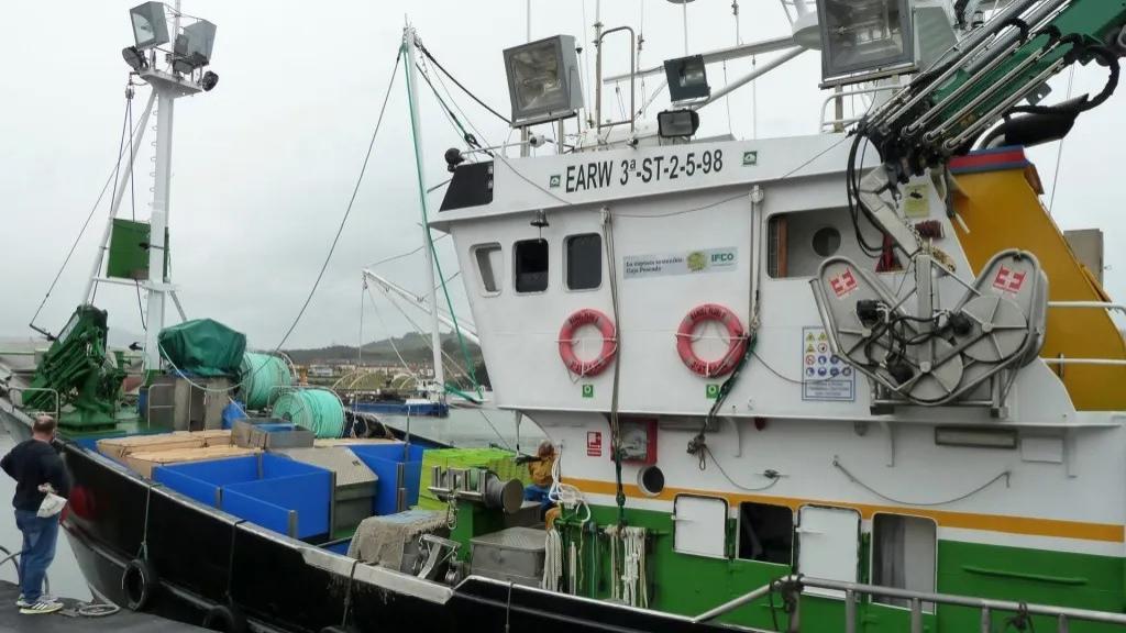 Un barco pesquero, en imagen de archivo.