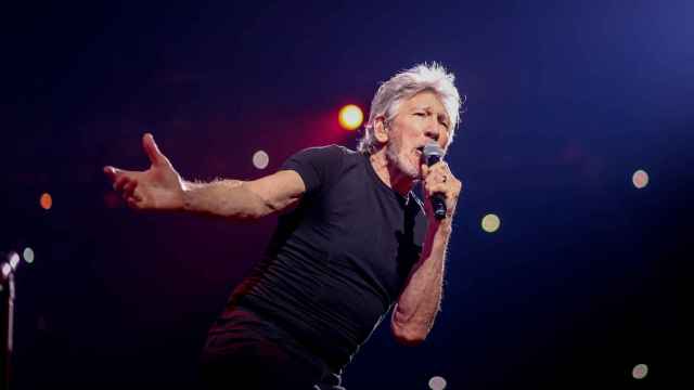 Roger Waters durante su concierto del jueves 23 de marzo en el Wizink Center de Madrid. Foto: Ricardo Rubio/Europa Press
