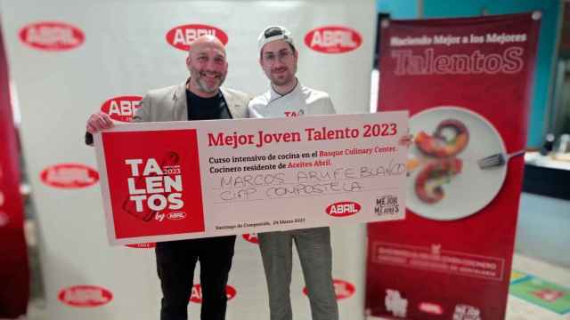 Marcos Arufe Blanco, galador del concurso  ‘Talentos by Abril 2023’.