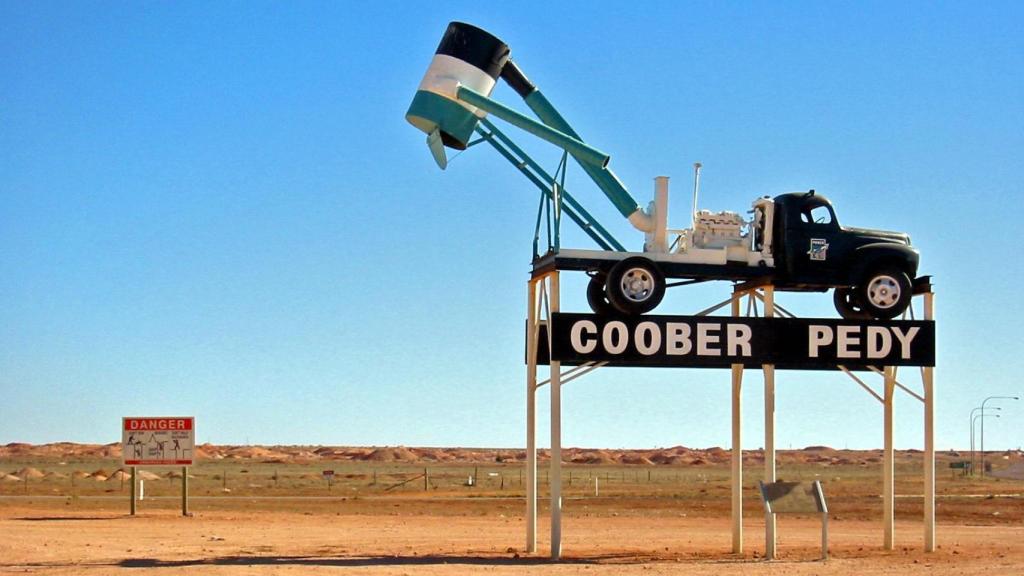 Cartel de Coober Pedy