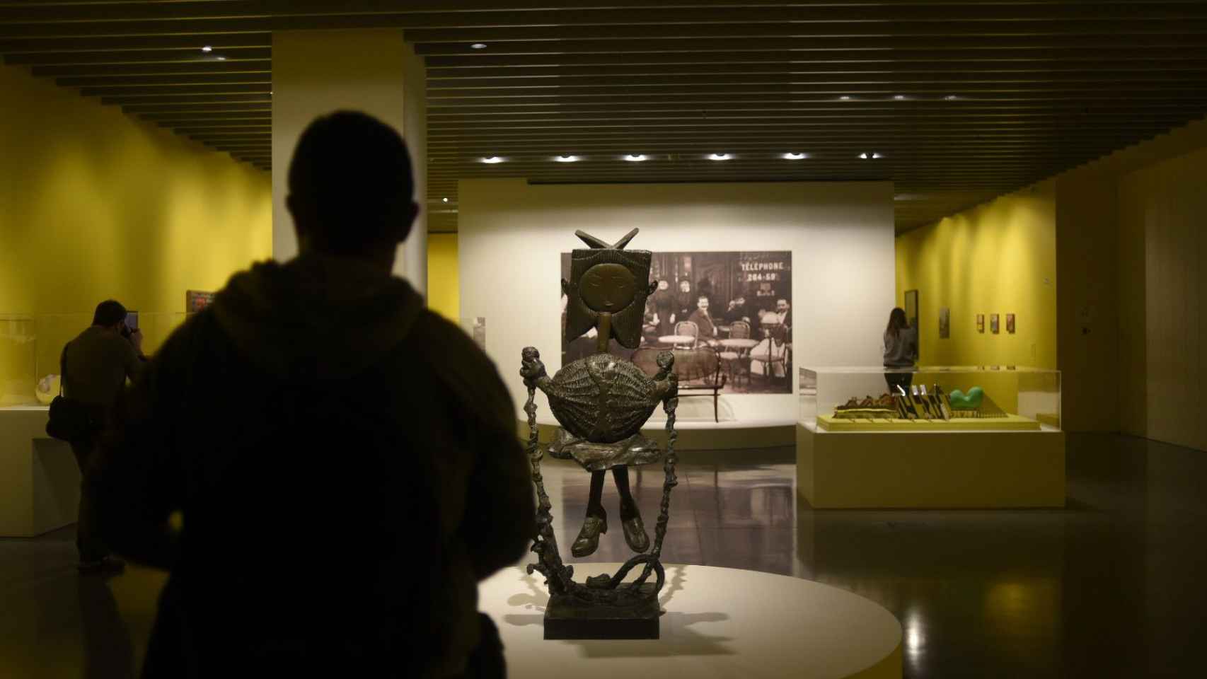 Imagen de archivo de una de las exposiciones del Centre Pompidou de Málaga.