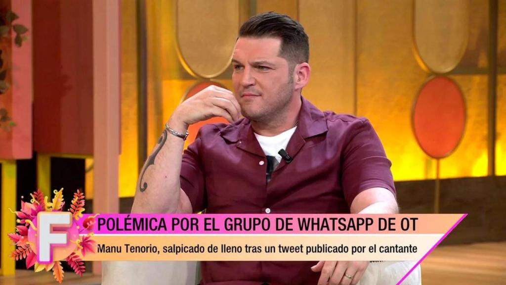 Manu Tenorio en 'Fiesta'.