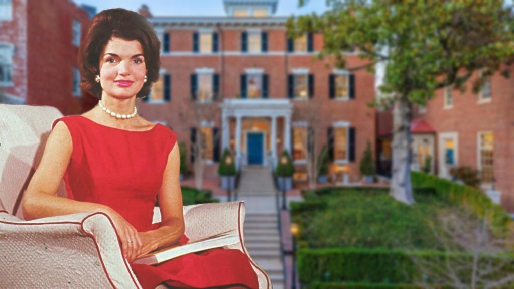 Jackie Kennedy en un montaje de EL ESPAÑOL.