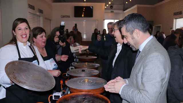La Fiesta de la Lamprea de Ulla en Pontecesures (Pontevedra) reparte 350 menús degustación
