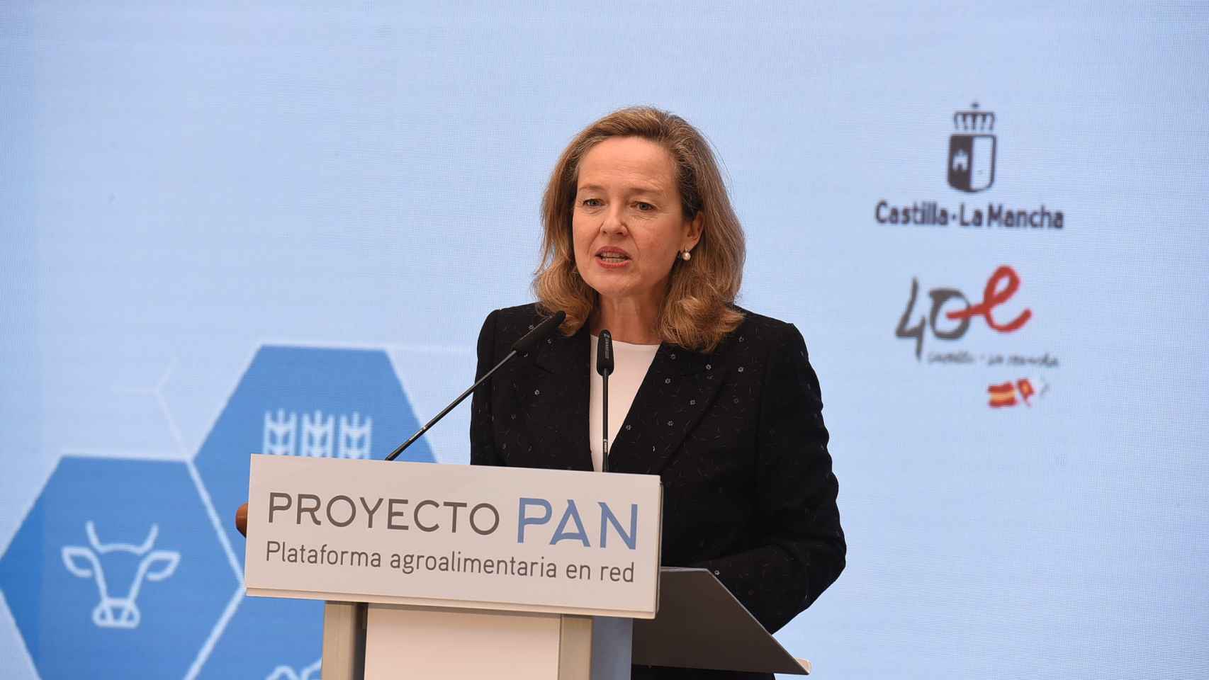 Nadia Calviño, vicepresidenta primera del Gobierno de España. Foto: JCCM.