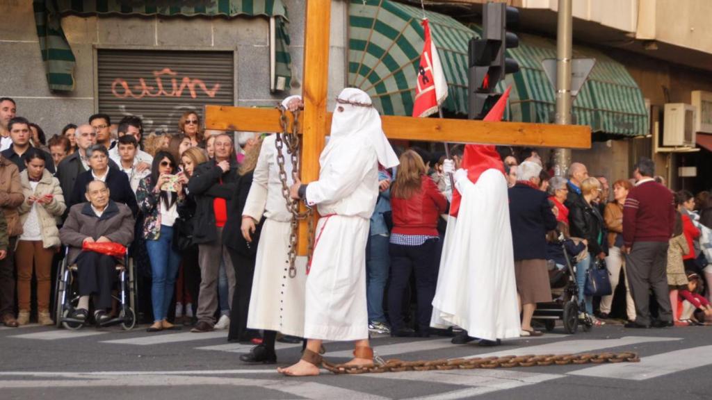 Liberación de un preso con Jesús del Perdón