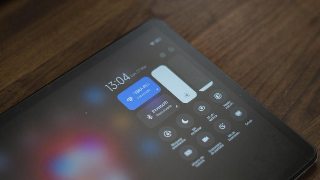 Ajustes rápidos en MIUI 14 for Pad