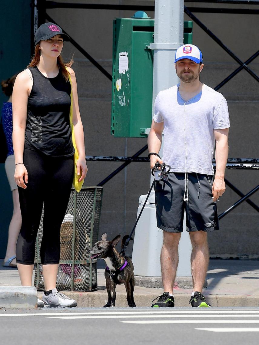 Daniel Radcliffe y Erin Darke, en una imagen captada en 2019.