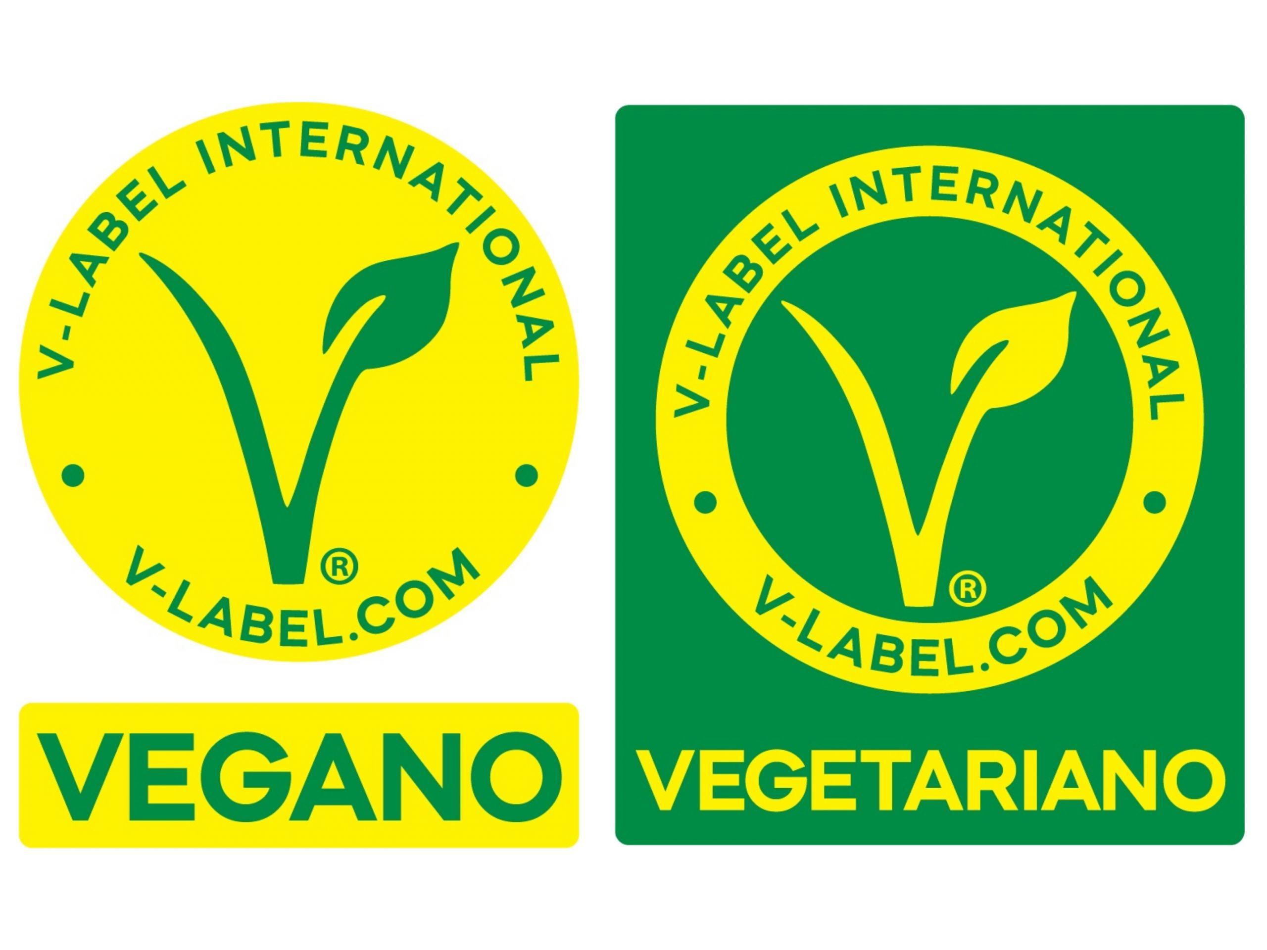 La UVE etiqueta aquellos productos confirmados como “vegan friendly”. Fuente: v-label.com