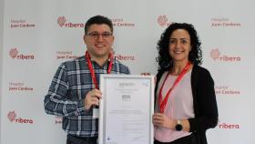 El hospital Ribera Juan Cardona (Ferrol) logra el certificado de Huella de Carbono