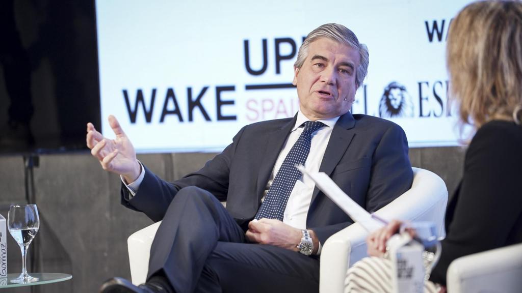 Francisco Reynés, presidente de Naturgy, durante su intervención en la primera jornada del 'Wake Up, Spain!'.