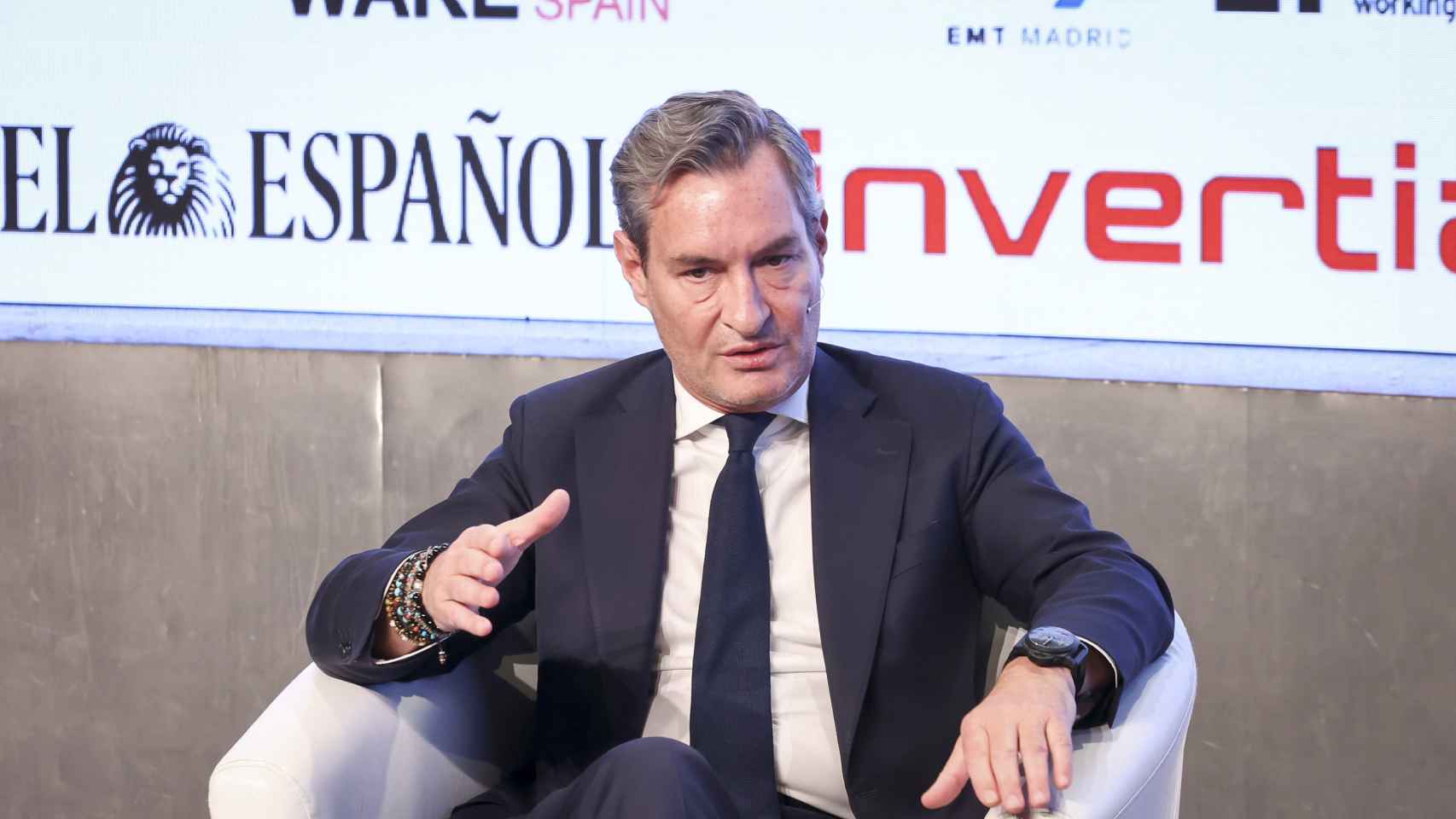 Jaume Miquel, presidente y consejero delegado de Tendam, durante su intervención en la primera jornada del 'Wake Up, Spain!'.