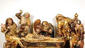 El grupo del Santo Entierro, de Juan de Juni, expuesto en el Museo Nacional de Escultura de Valladolid.