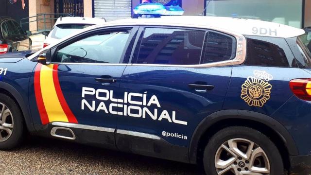 Vehículo de la Policía Nacional.