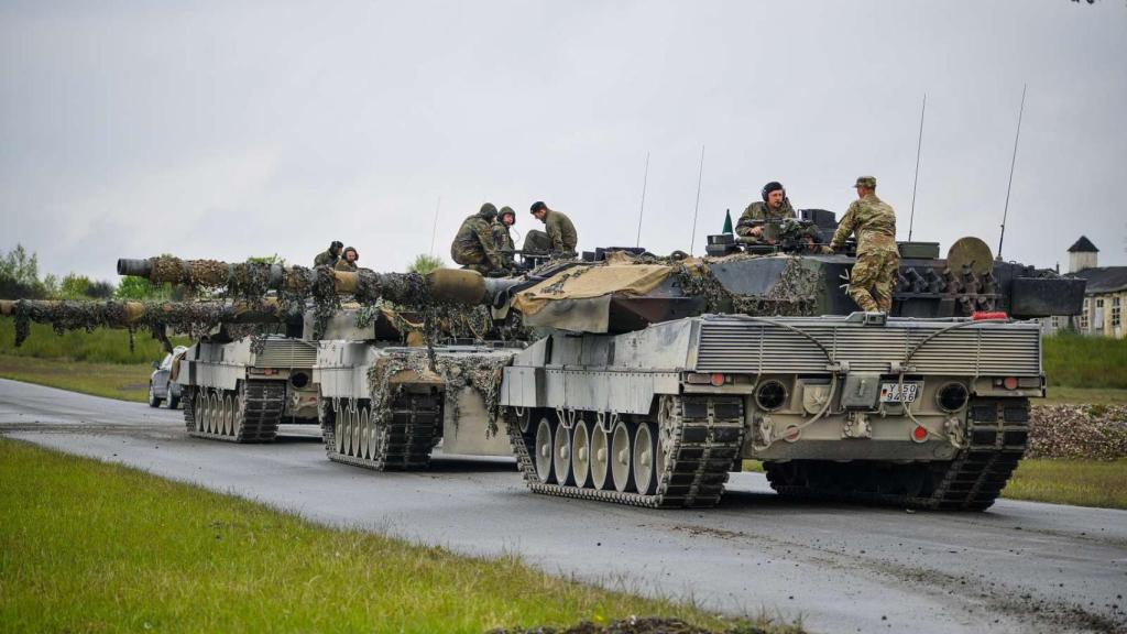 Tanques Leopard alemanes