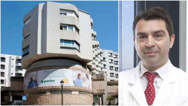 José David Zafrilla, nuevo gerente del Hospital Ribera Povisa de Vigo.