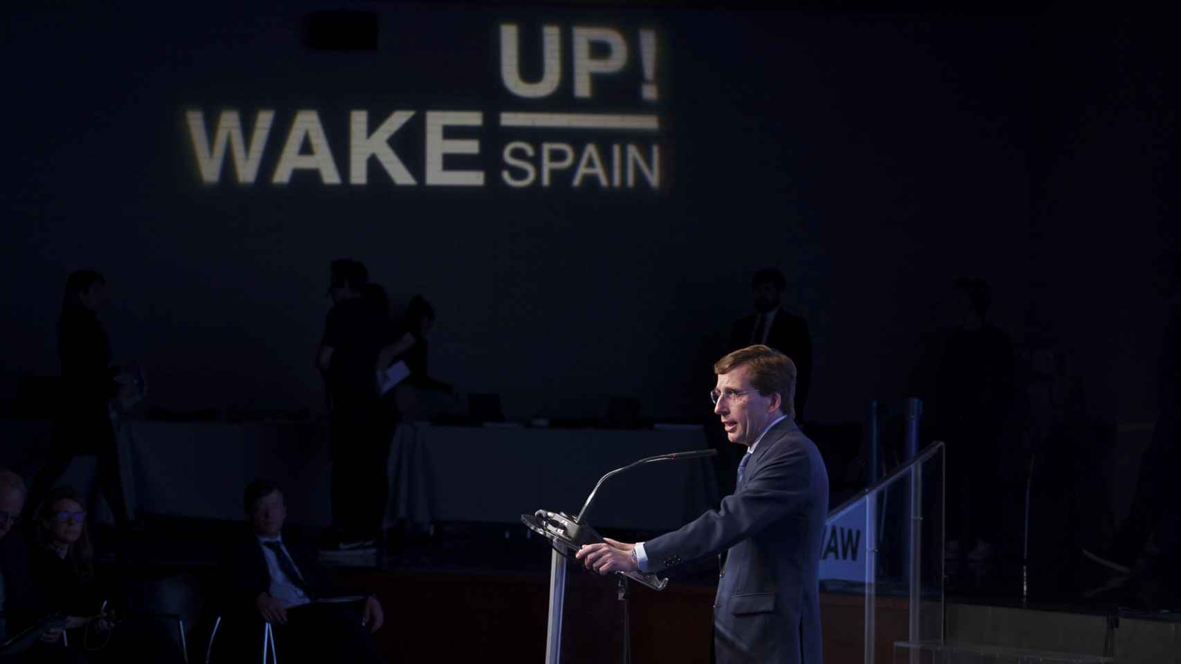 José Luis Martínez-Almeida, alcalde de Madrid, este miércoles en Wake Up Spain!