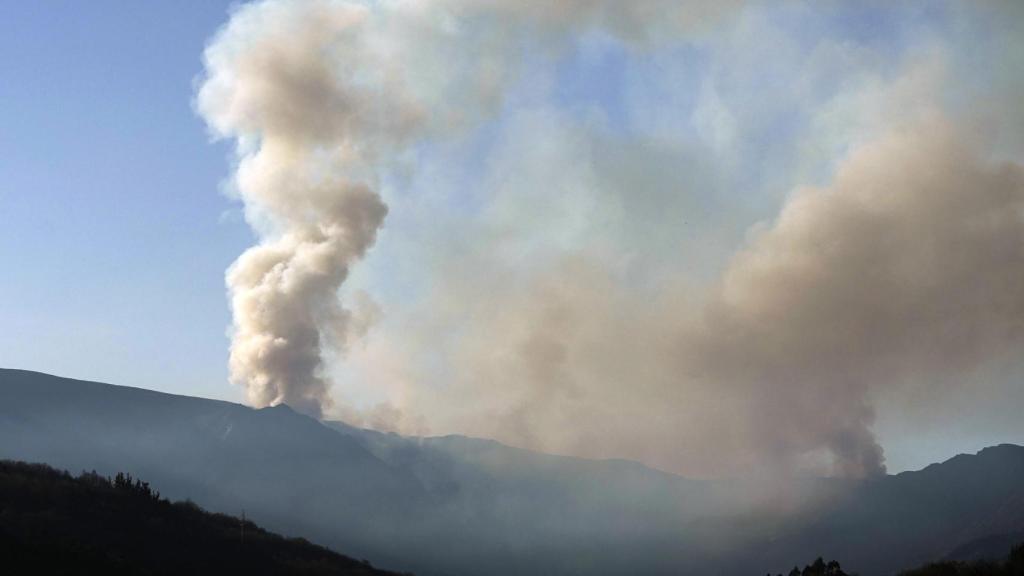 Incendios en Asturias.