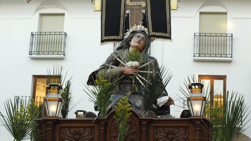 Imagen de la Semana Santa de Alba de Tormes