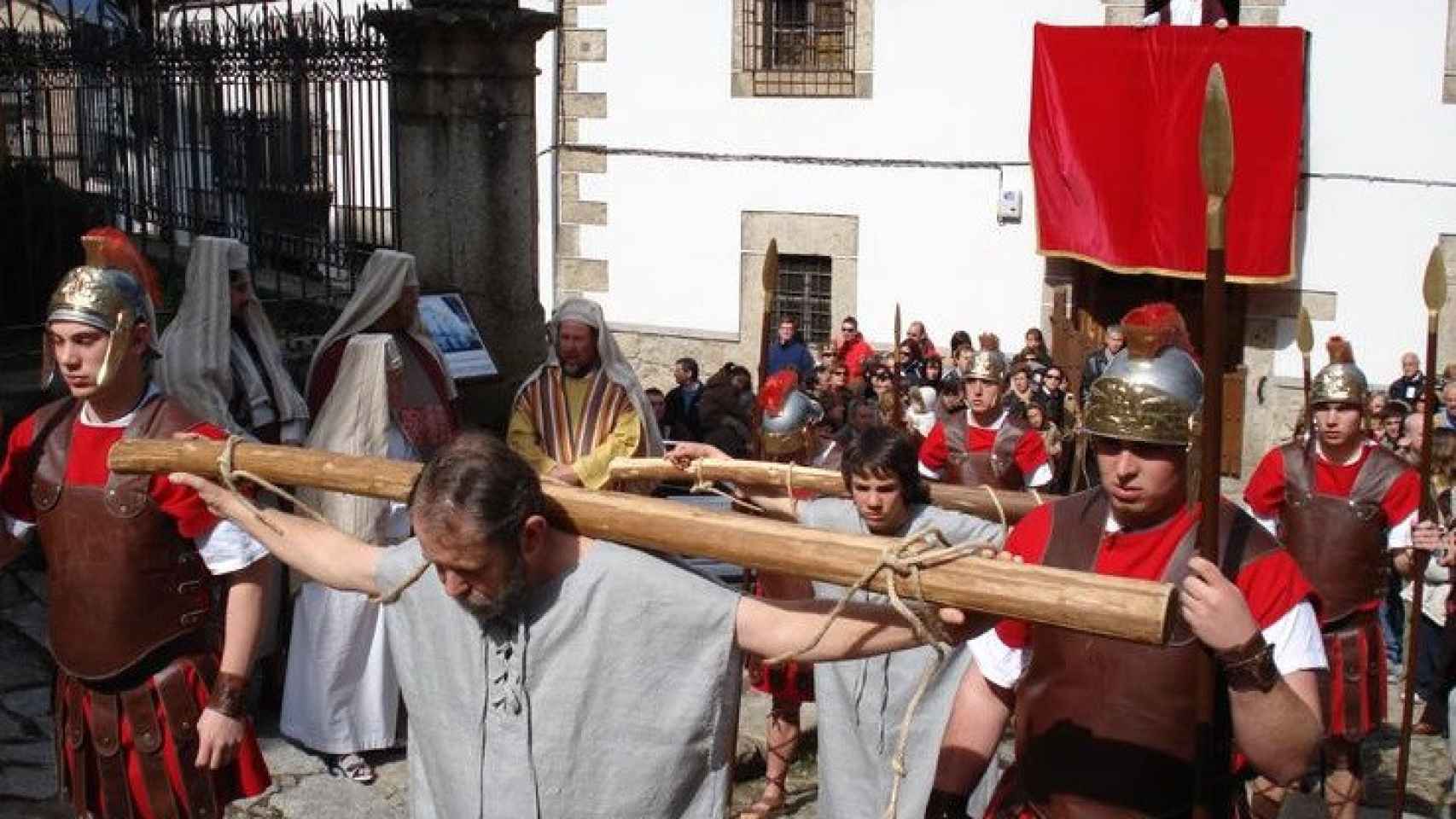 Vía Crucis en la Semana Santa de Candelario