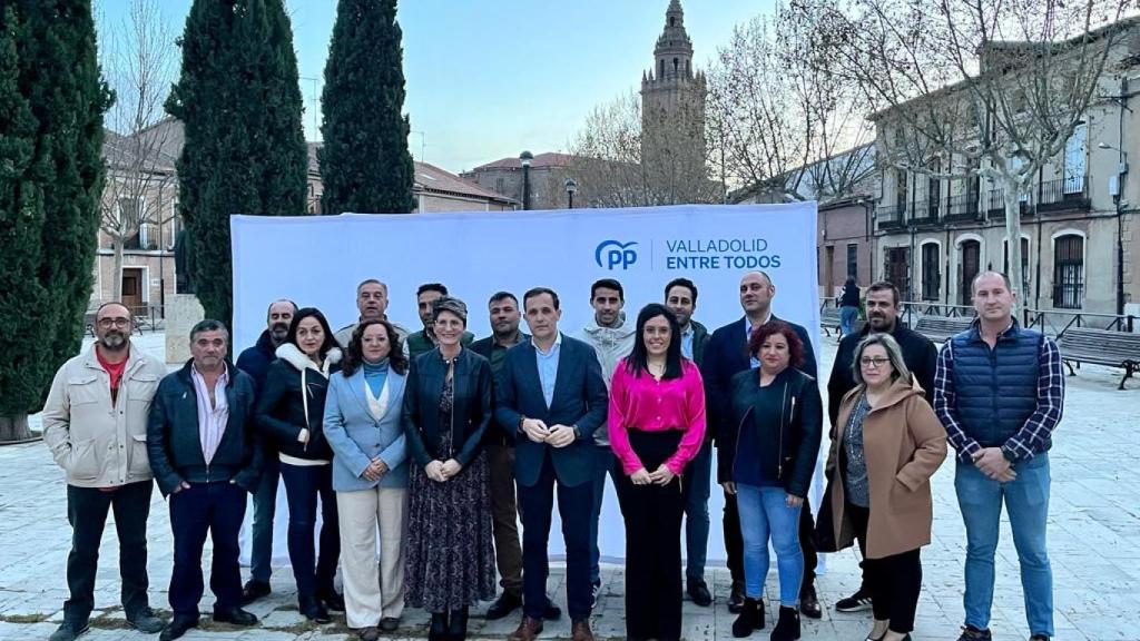 Presentación candidatos del PP en la zona de Nava del Rey