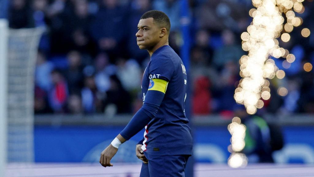 Kylian Mbappé, con el PSG