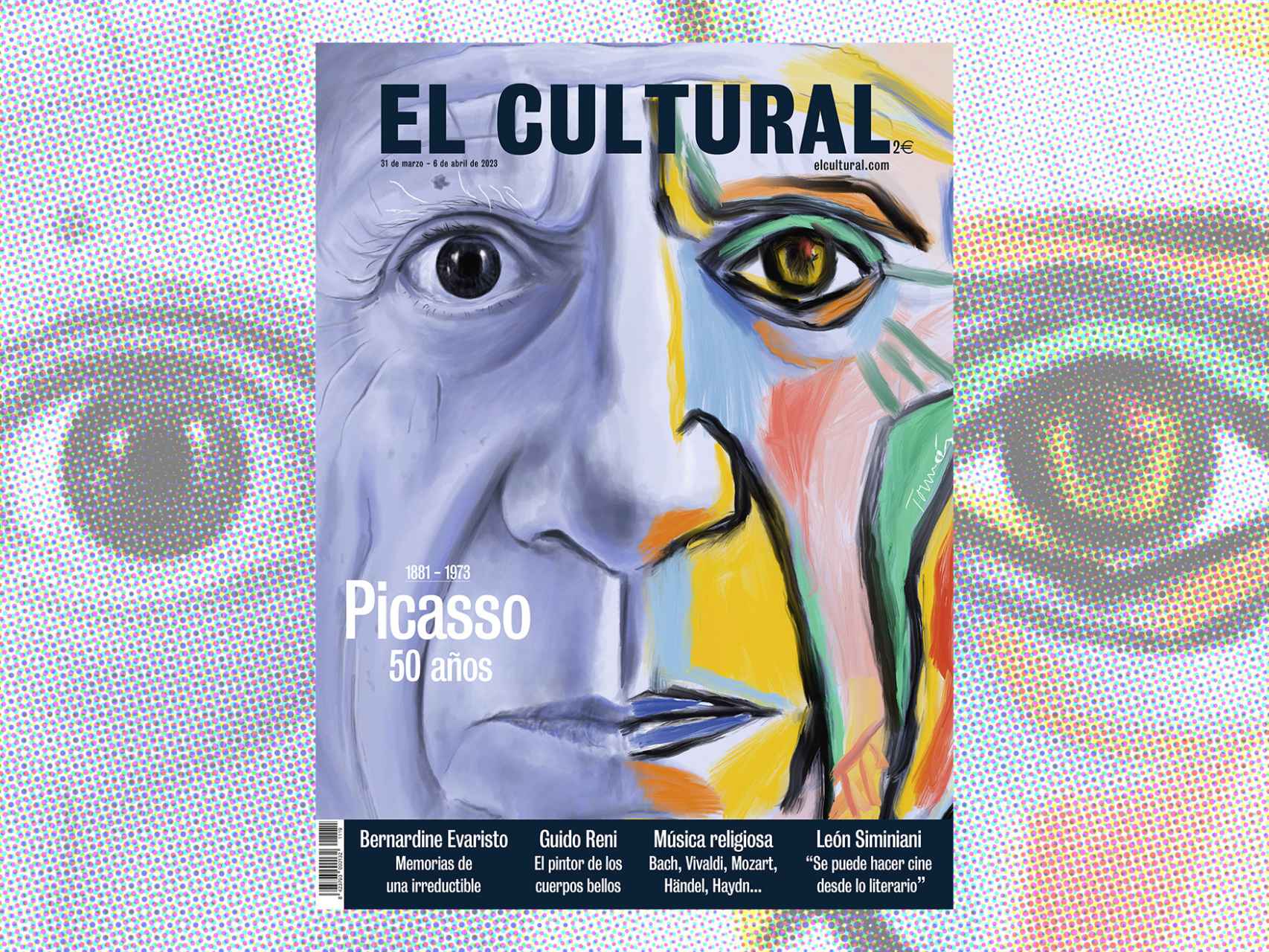 Portada de El Cultural del 31 de marzo de 2023. Ilustración: Tomás Serrano