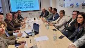 Presentación del nuevo organigrama de la Federación de Empresarios de Ciudad Real (Fecir CEOE-Cepyme).