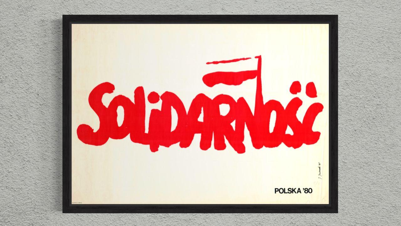 Cartel original Solidarnosc