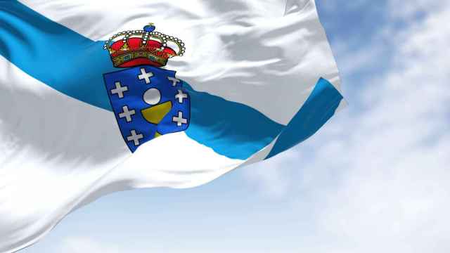 Bandera de Galicia.