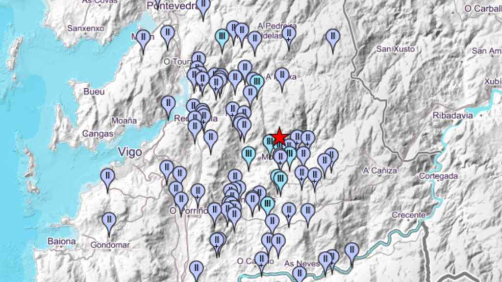 Terremoto en Mondariz que se ha sentido en gran parte de la comarca de Vigo.