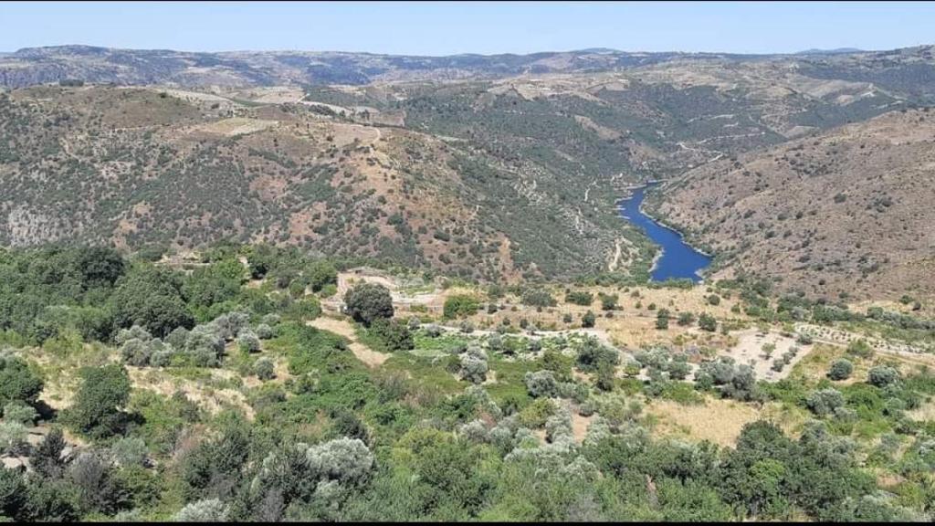 Mirador del Duero desde el poblado de Iberdrola en Villarino