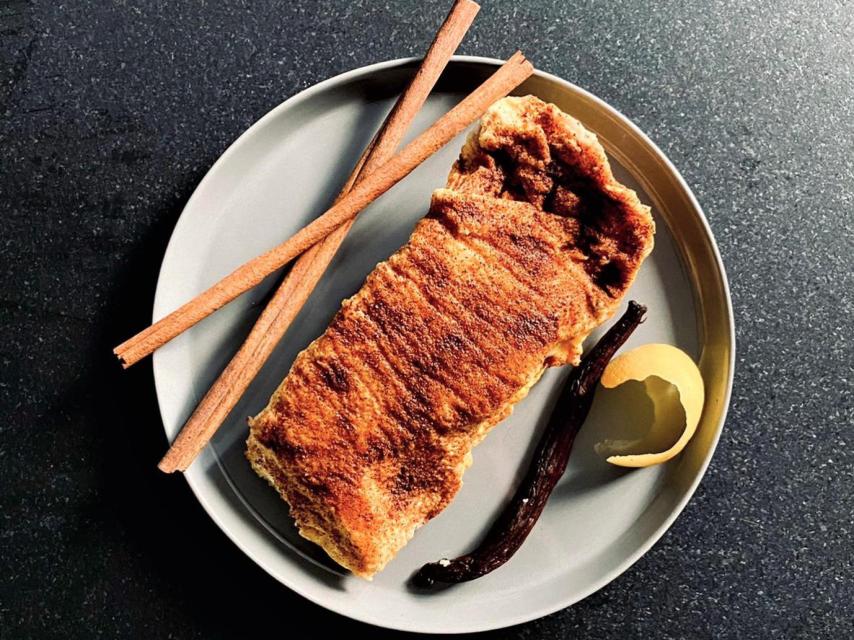 Torrija de Roscón de Reyes de Pan.Delirio.