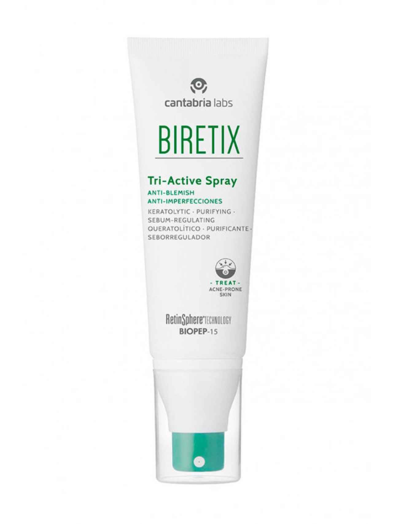 Biretix Ultra Spray Anti-imperfecciones.