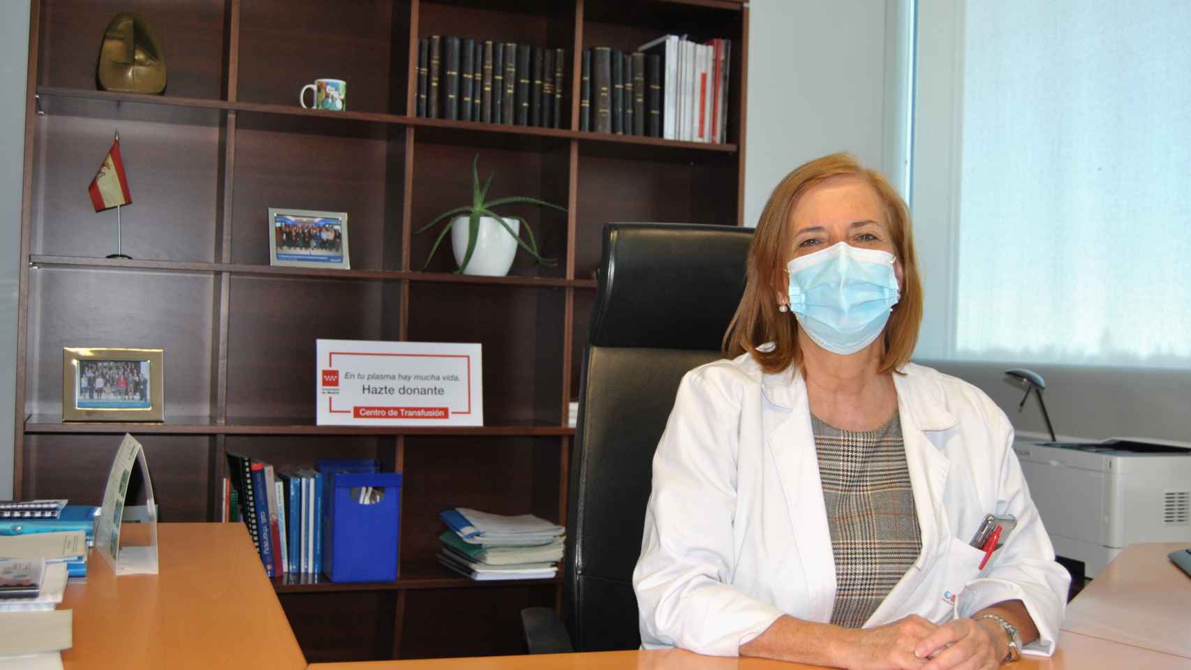Luisa Barea, directora gerente del Centro de Transfusión de la Comunidad de Madrid,