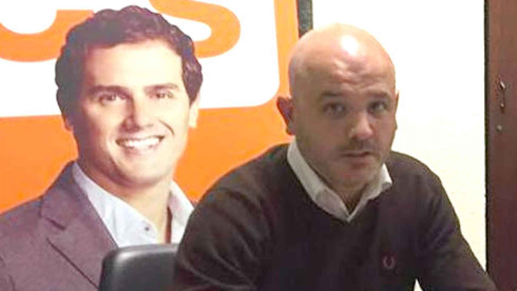 Iván Prieto Fernández, el concejal de Ciudadanos denunciado por una grabación de Muntadas.