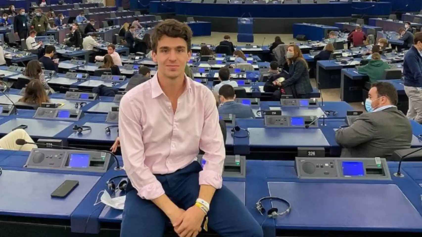 Ignacio Dancausa en el Parlamento Europeo.