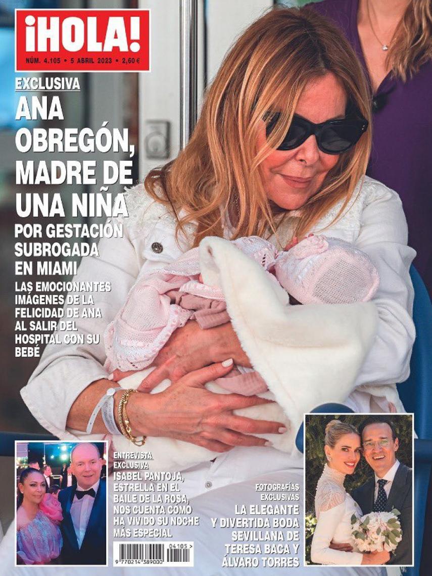 Portada de la revista '¡HOLA!'