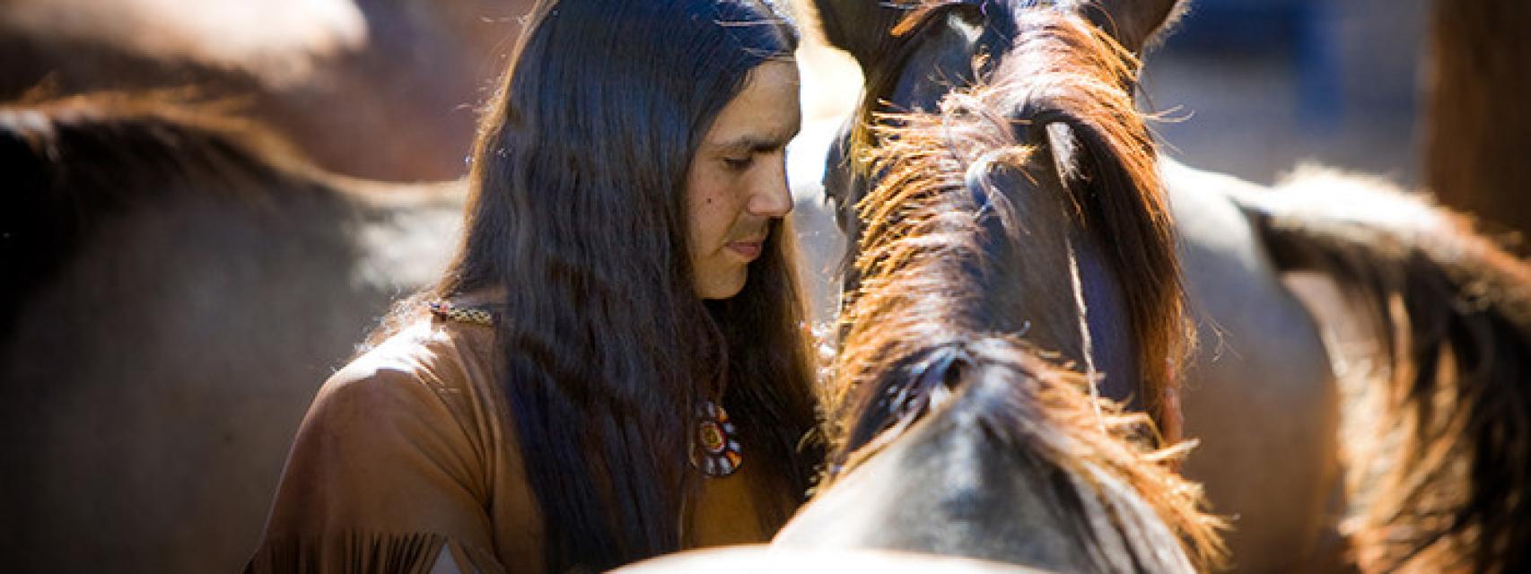 Los indios americanos adoptaron los caballos españoles antes de la  colonización europea