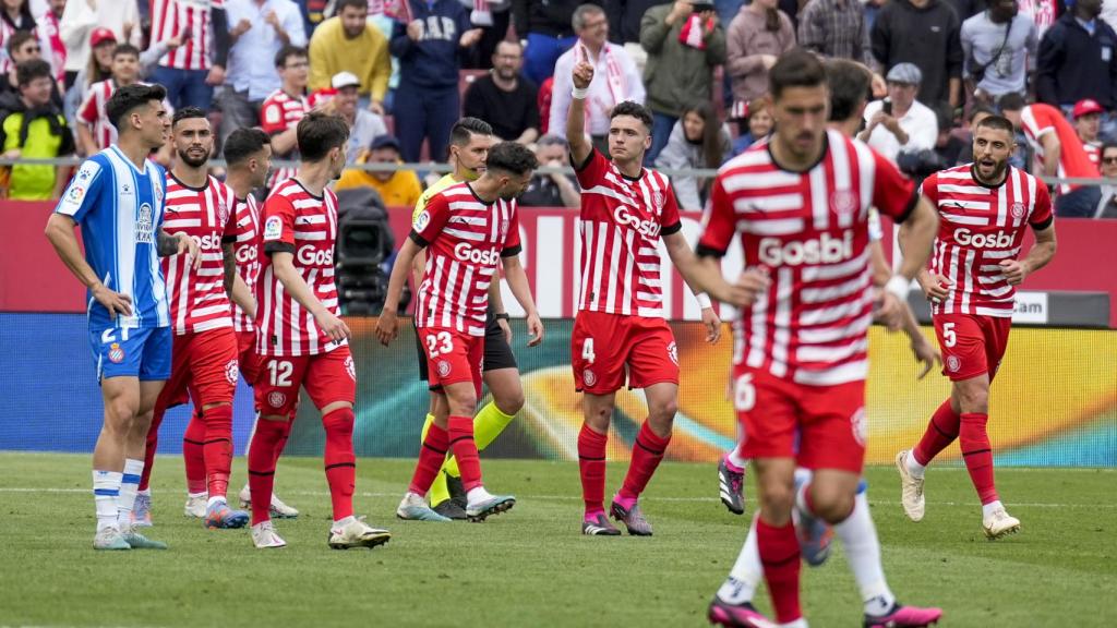 Gol de Girona contra Espanyol