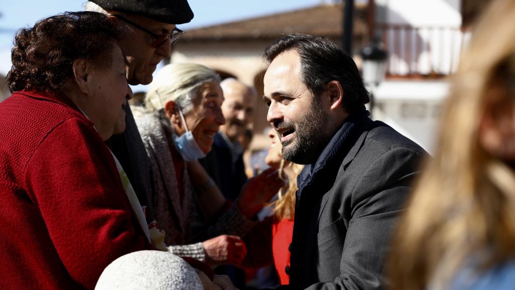 Paco Núñez en Almonacid de Toledo (Toledo). Foto: PP CLM.