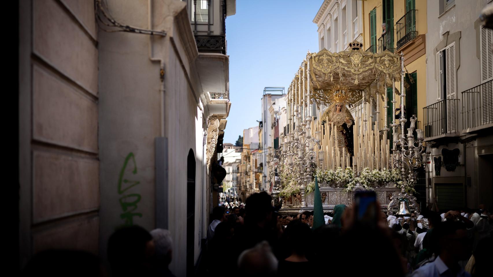 Las imágenes de un Domingo de Ramos pleno en Málaga