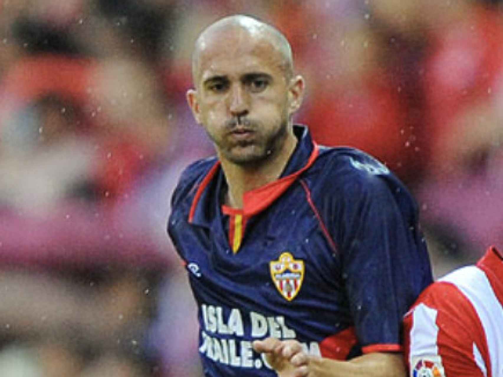 Bruno Saltor, durante su etapa como jugador del Almería