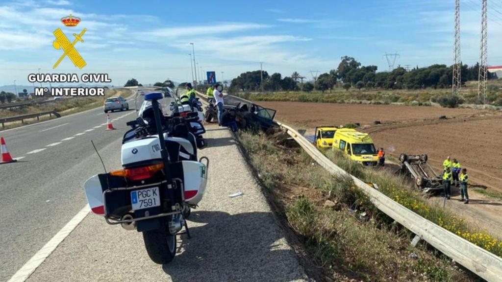 Imágenes del accidente.