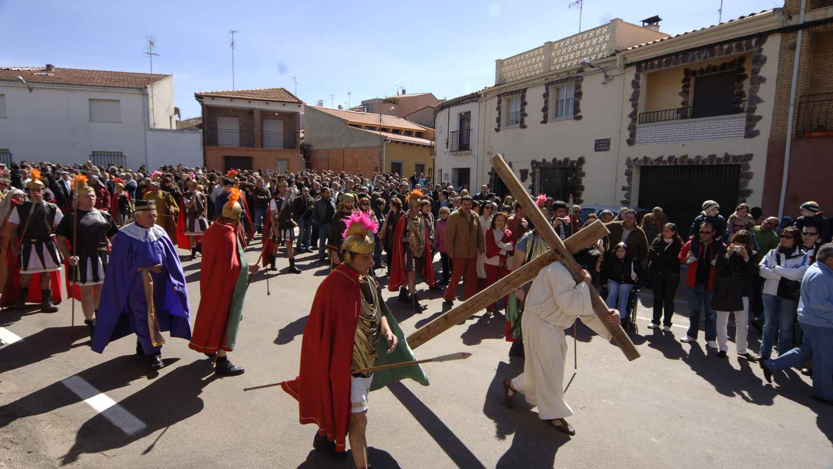 Representación de La Pasión de Cristo en Serradilla del Arroyo