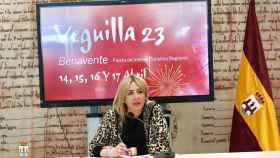 La concejala de Fiestas, Patricia Martín, ha presentado el programa de las fiestas de La Veguilla