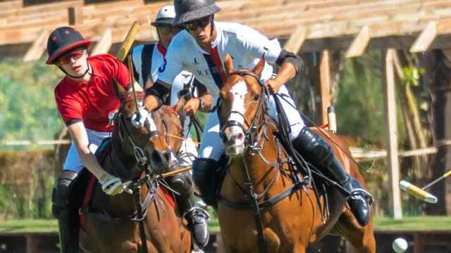 Partido del Iberian Polo Tour celebrado en Sotogrande