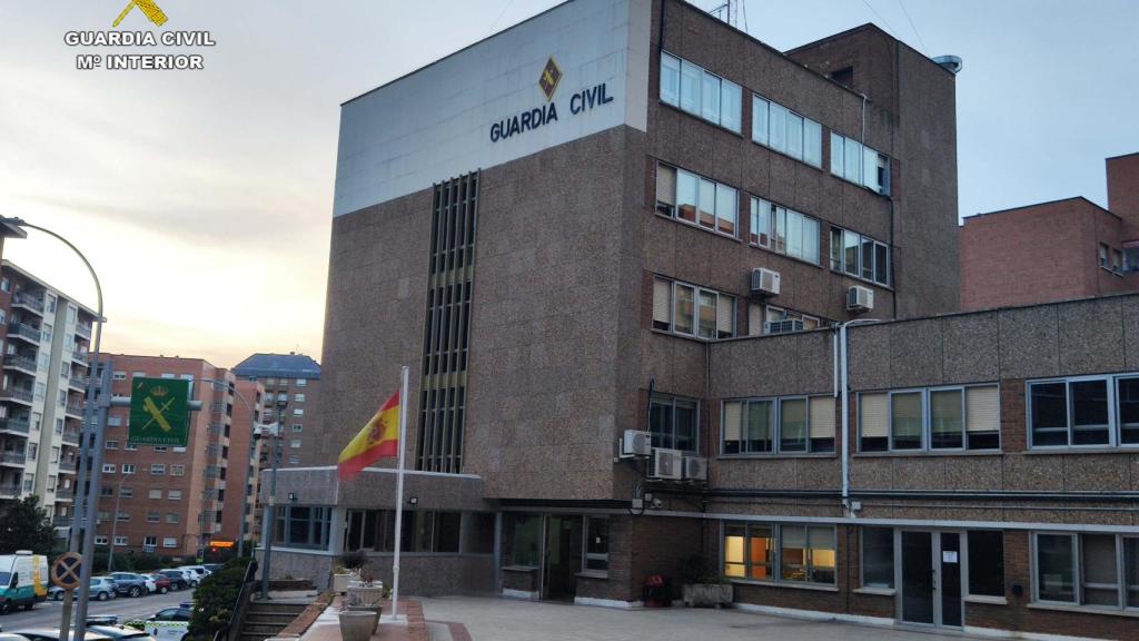 Cuartel de la Guardia Civil en Guadalajara. Imagen de archivo