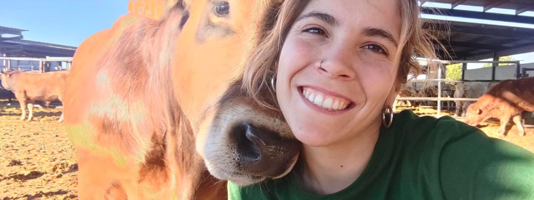 Raquel Roca, la ganadera que susurraba al oído de las vacas: 